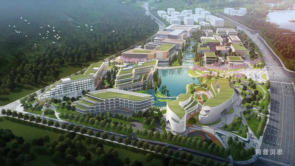 长沙爱尔国际眼健康科技产业园景观设计丨中国长沙丨阿普贝思-7
