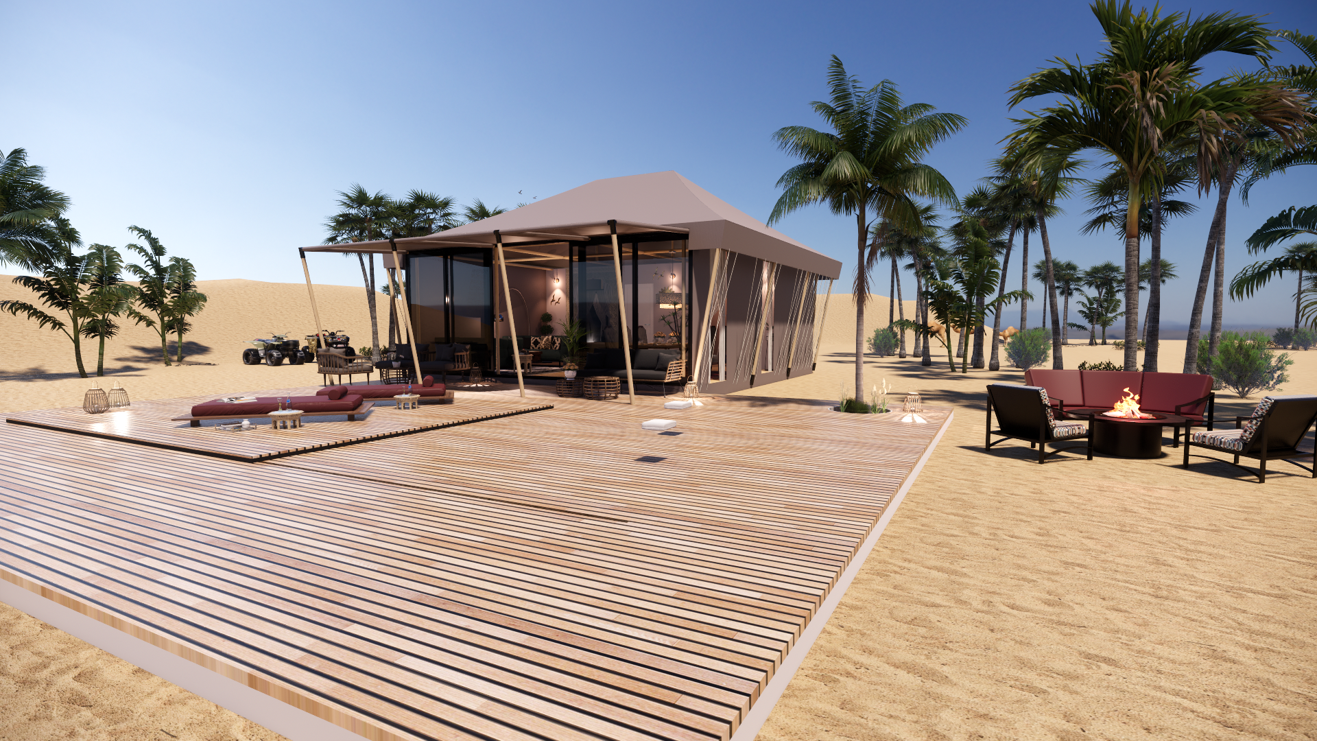 Arab Boutique Tent - ADRIA-5