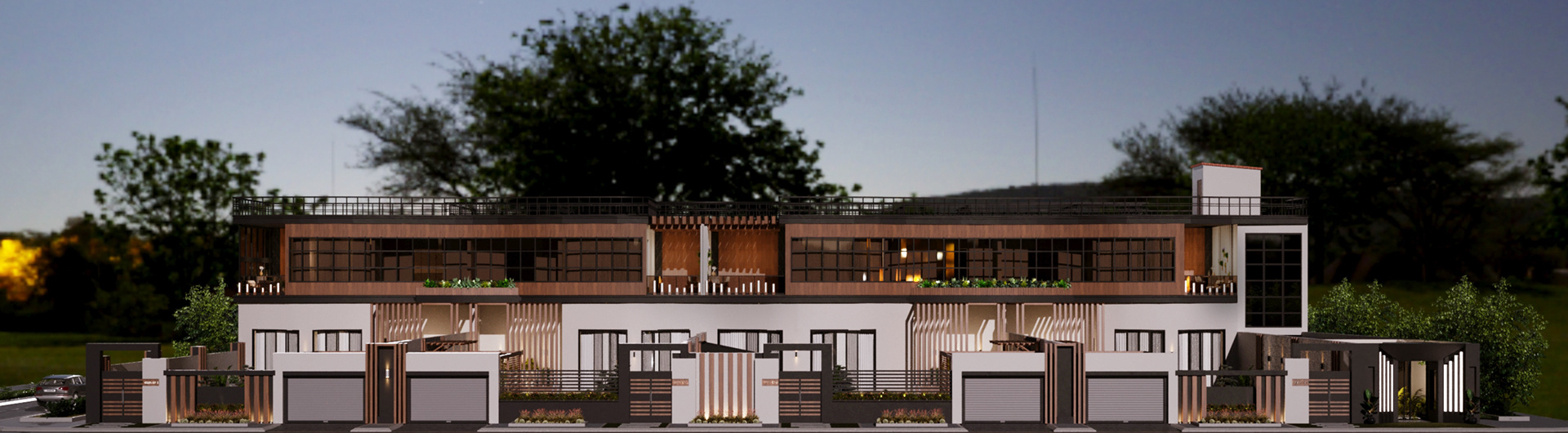 木屋建筑群丨沙特阿拉伯利雅得-11