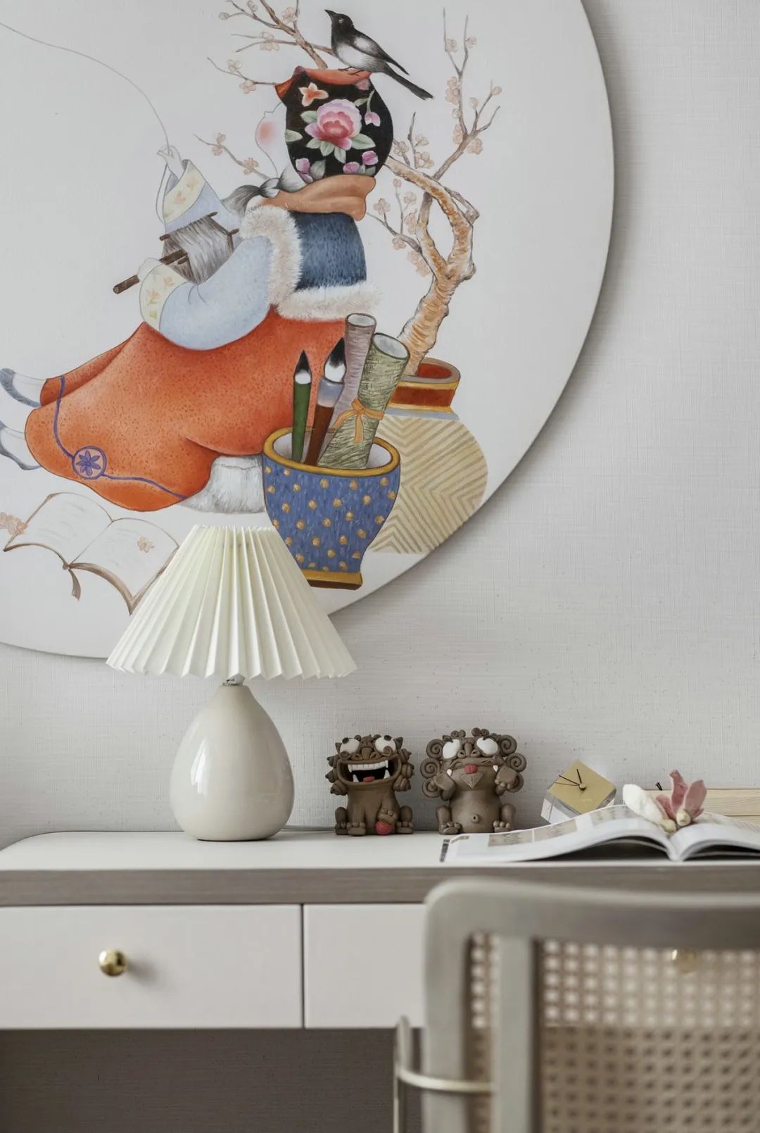 新中式家居设计 | 素雅风雅，演绎传统与现代交融之美-97