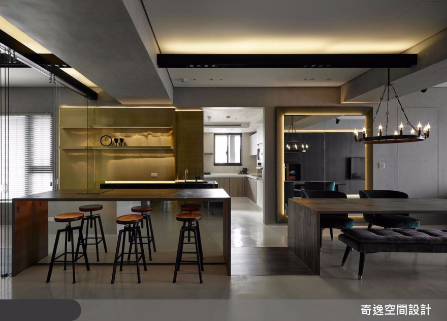 142㎡现代住宅 奇逸空间设计-7