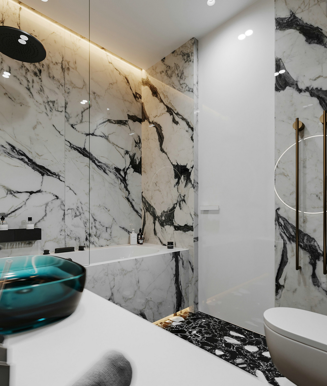 123㎡大平米住宅设计-15