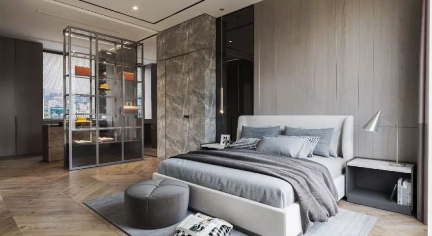 《墨》极简黑白灰,打造诗意栖息空间-54