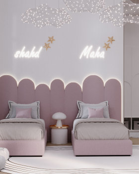 Girlbedroom 室内设计丨阿联酋
