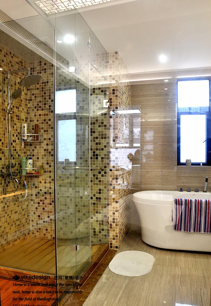 
复地北桥城210平联排别墅现代中式 -10