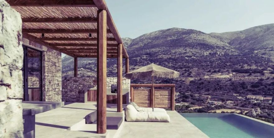 凯法利尼亚岛的石头别墅丨希腊丨Kleoniki Androni-63