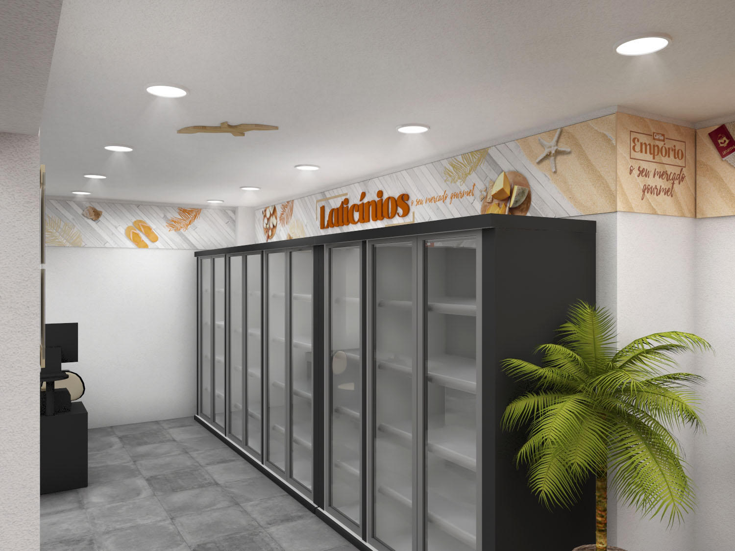 Carlão Supermarket Signage /Comunicação Visual-1