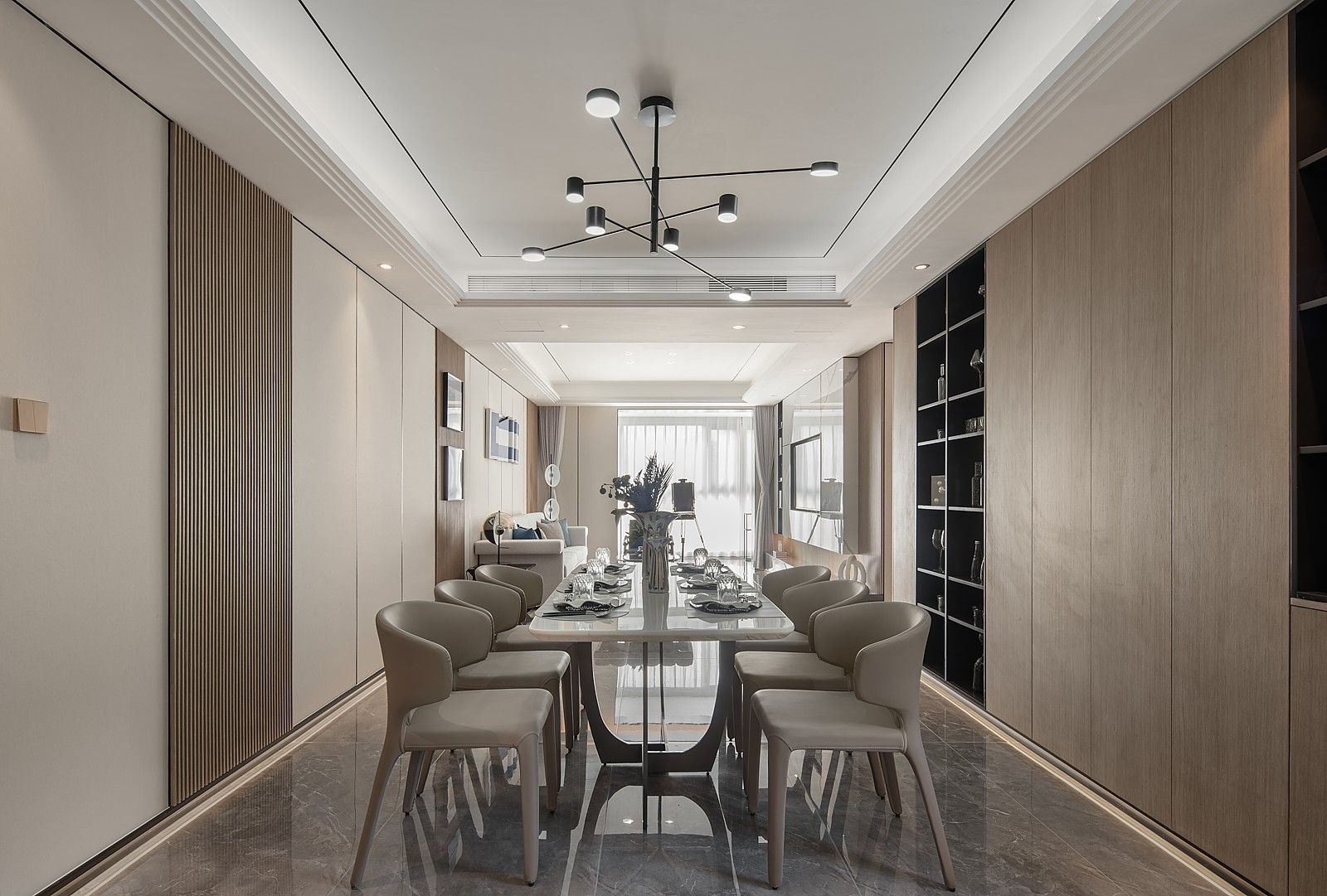 现代轻奢丨中国焦作丨运成设计-21