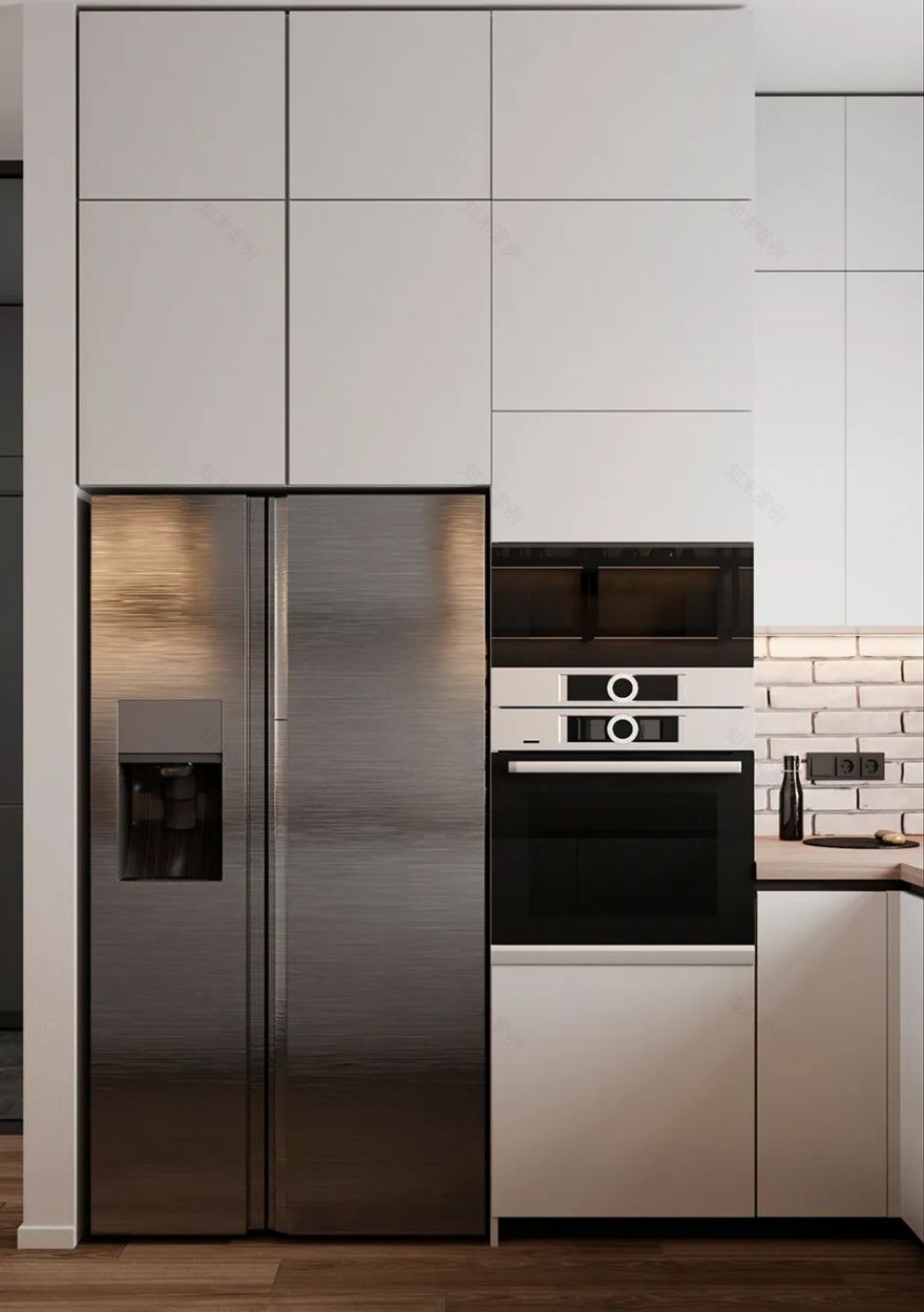 85㎡现代轻奢三居室设计丨Alexander Bocharov-58