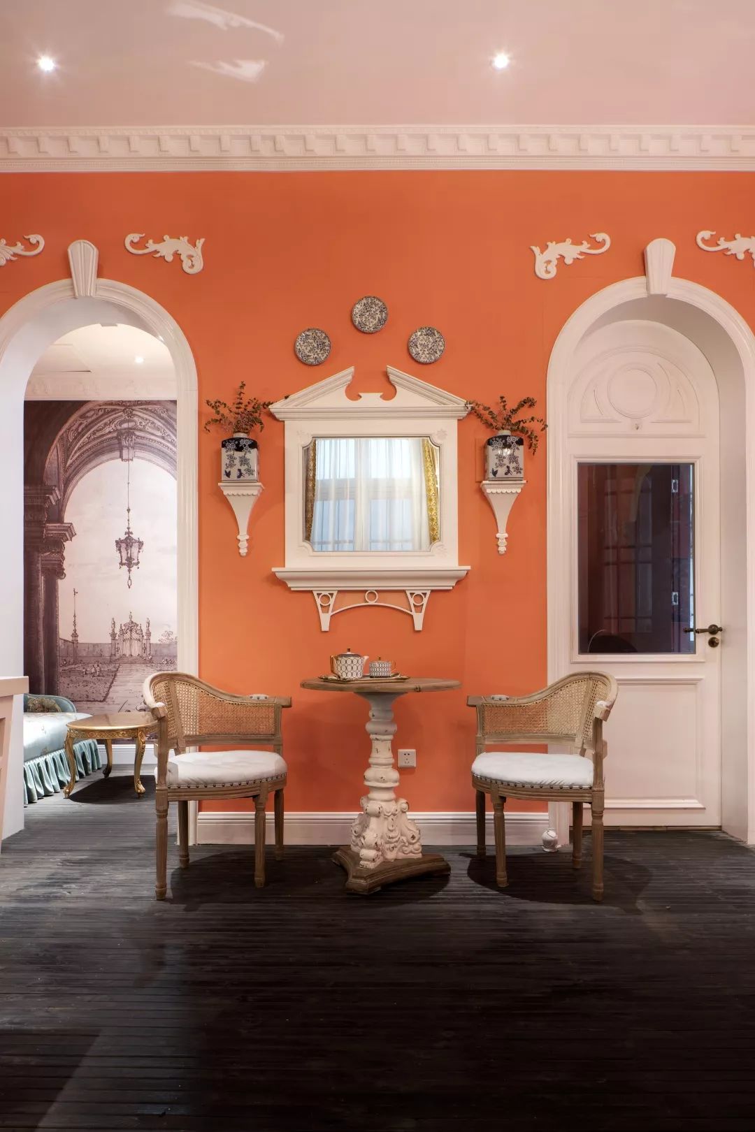 武汉百年老房大变身,甜品店设计展现女性魅力-30