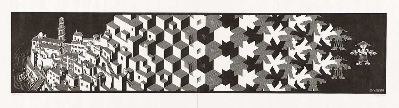 穿越二维三维的奇幻之旅 | Escher x nendo 澳大利亚 NGV 展览-23