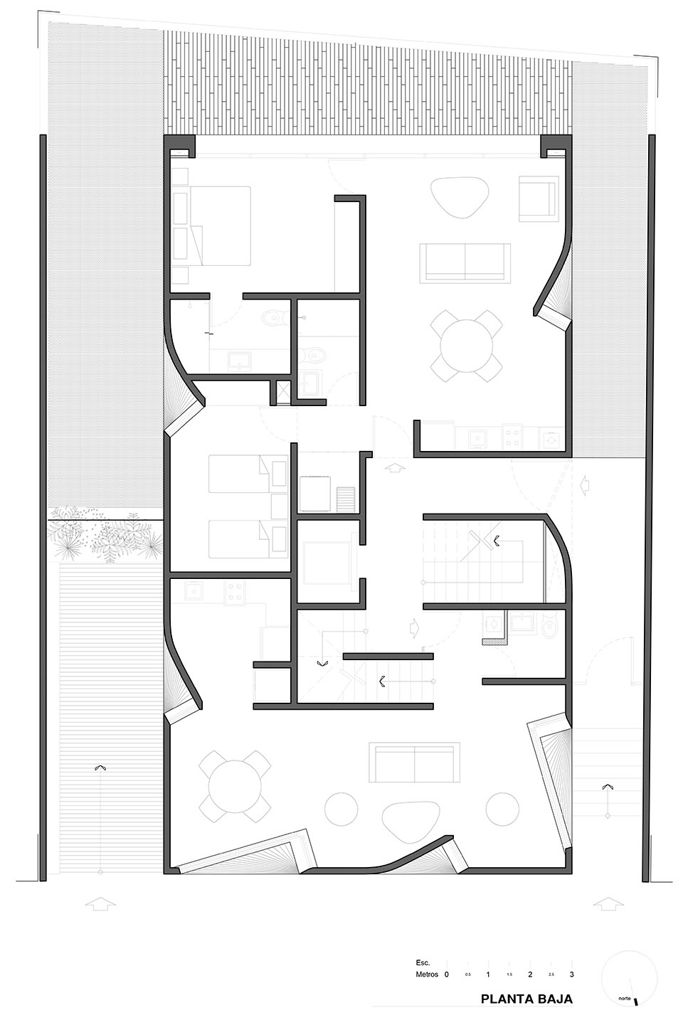 扭转的窗口 | 墨西哥城公寓楼设计-53