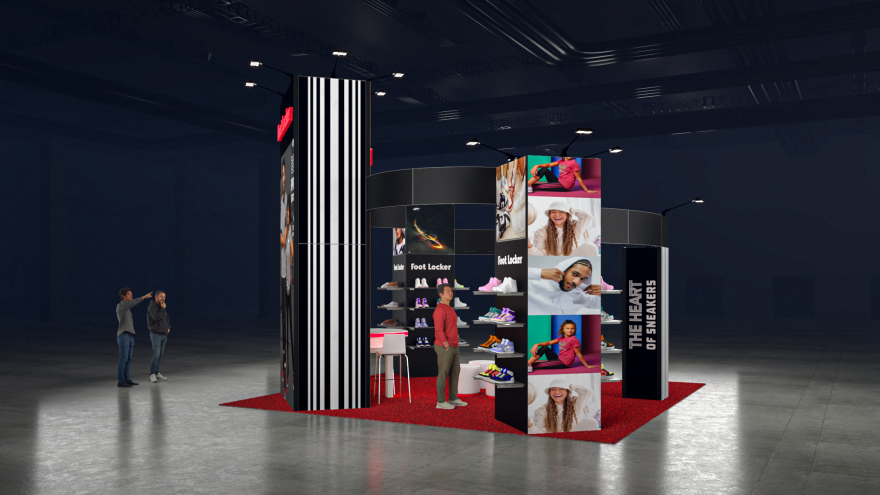 FOOT LOCKER贸易展展位提案设计-11
