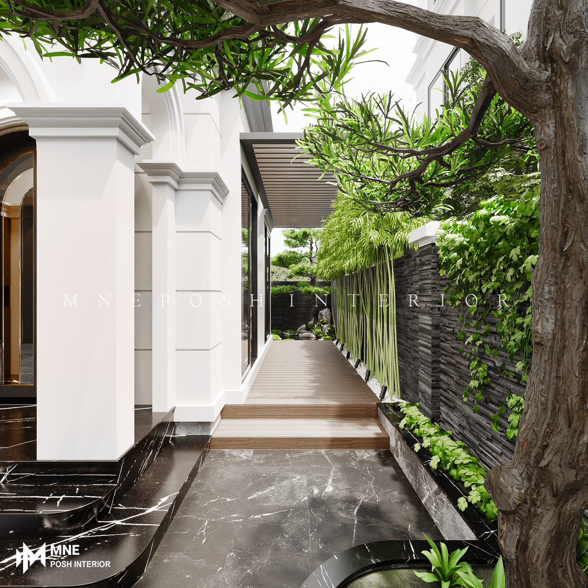 LANSCAPE DESIGN VILLA VINHOME RIVERSIDE-3