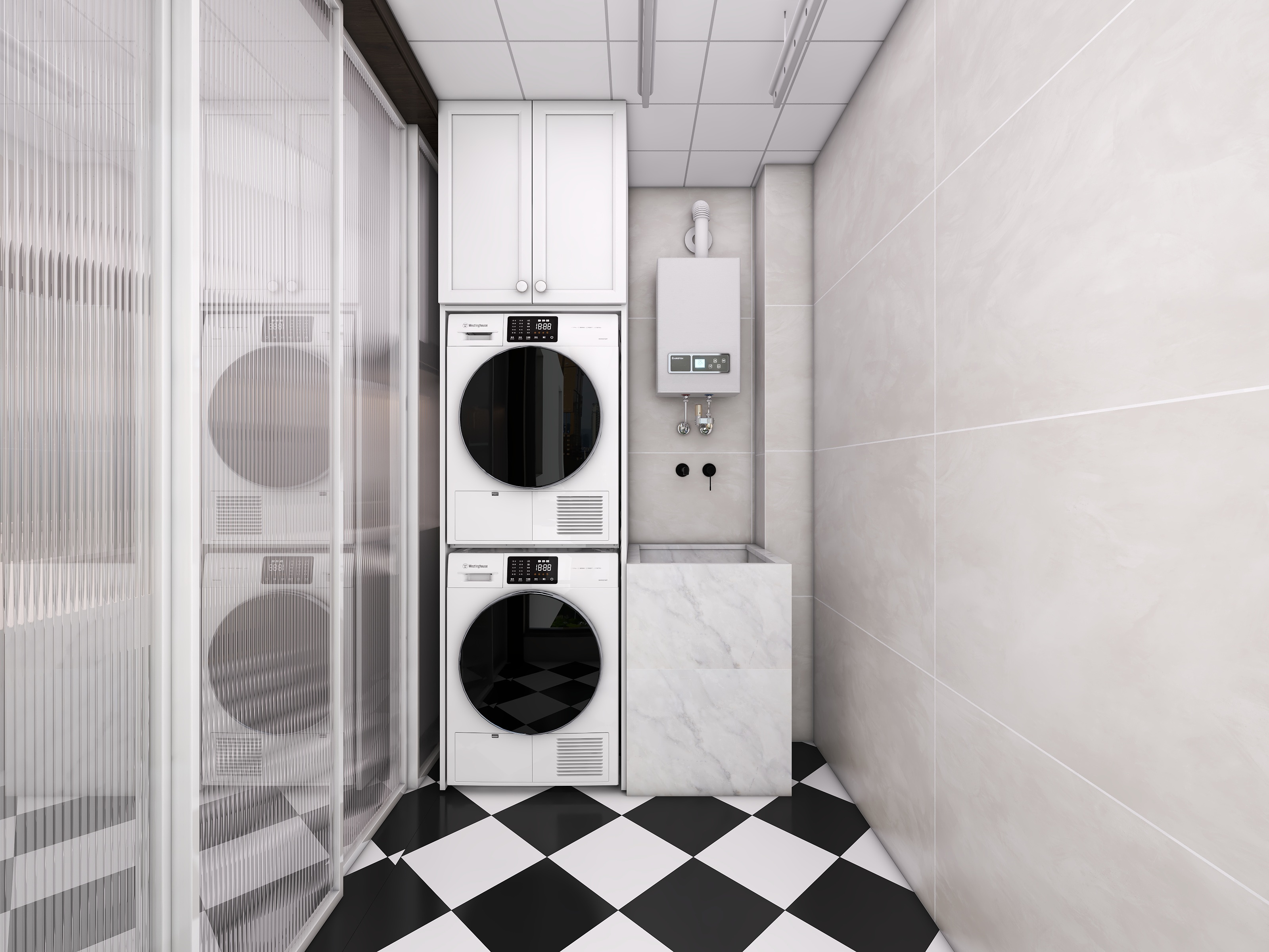 四川成都华府悦璟（115平方简约法式三居室）-60