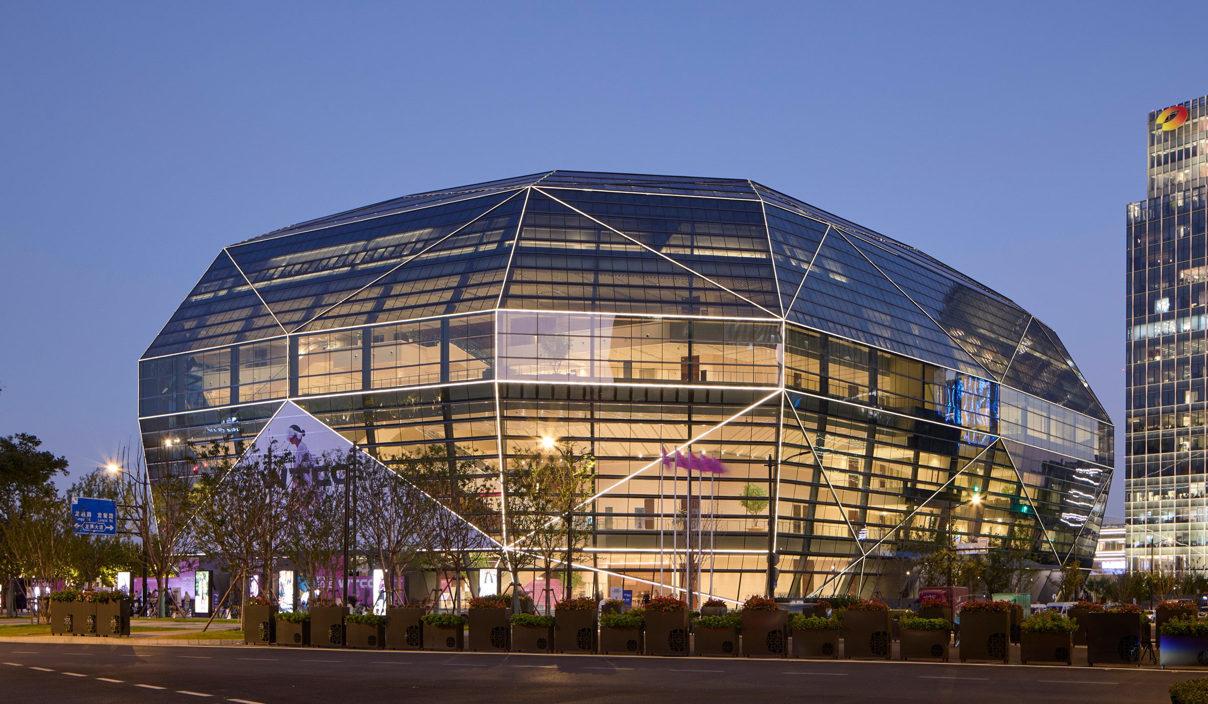 上海西岸国际会展中心丨中国上海丨SOM建筑设计事务所-9