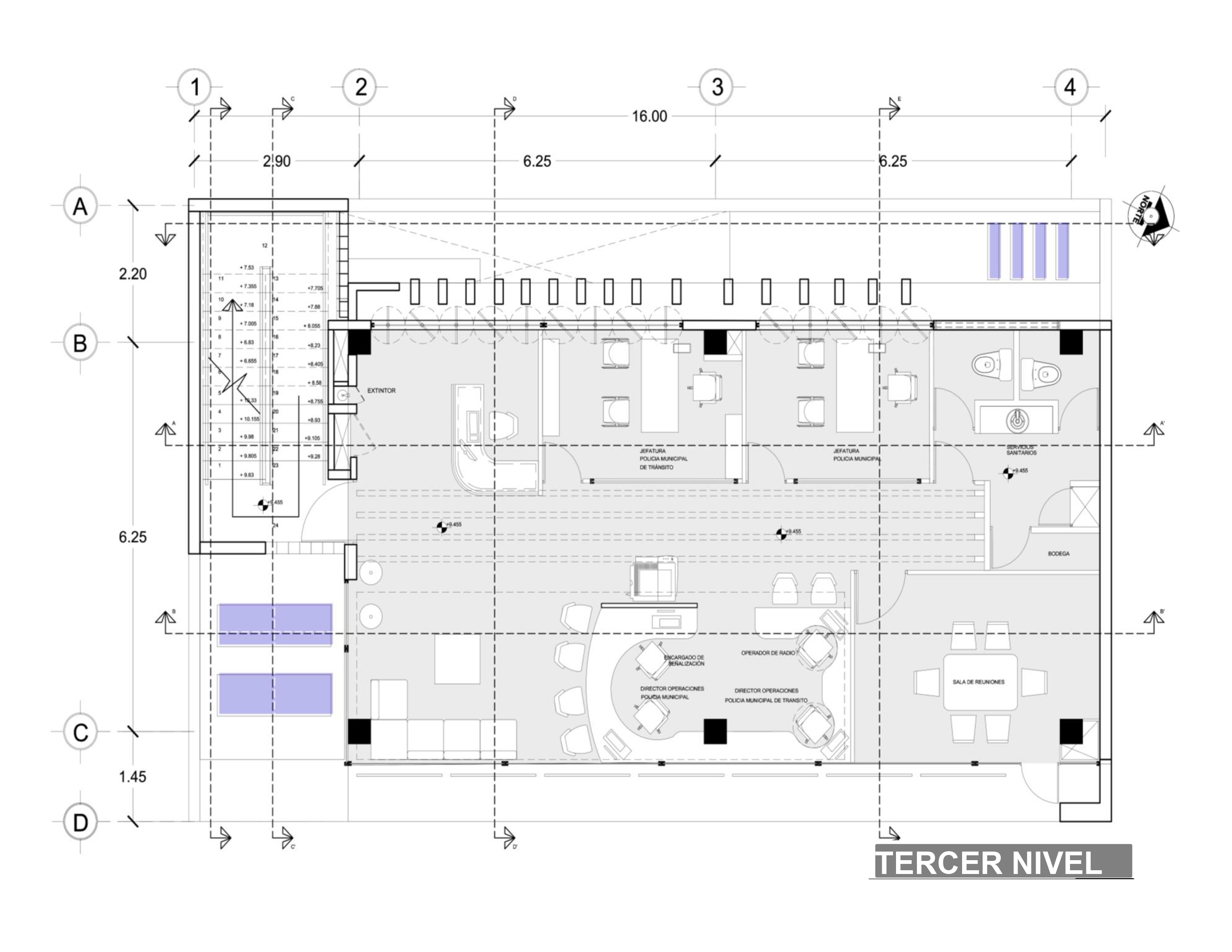 GC Arquitecto 打造的未来派交通警察局办公空间-25