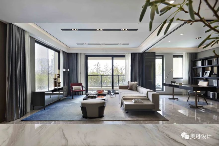 中南海门春江花悦样板间 | 简约轻奢,雅致空间-13