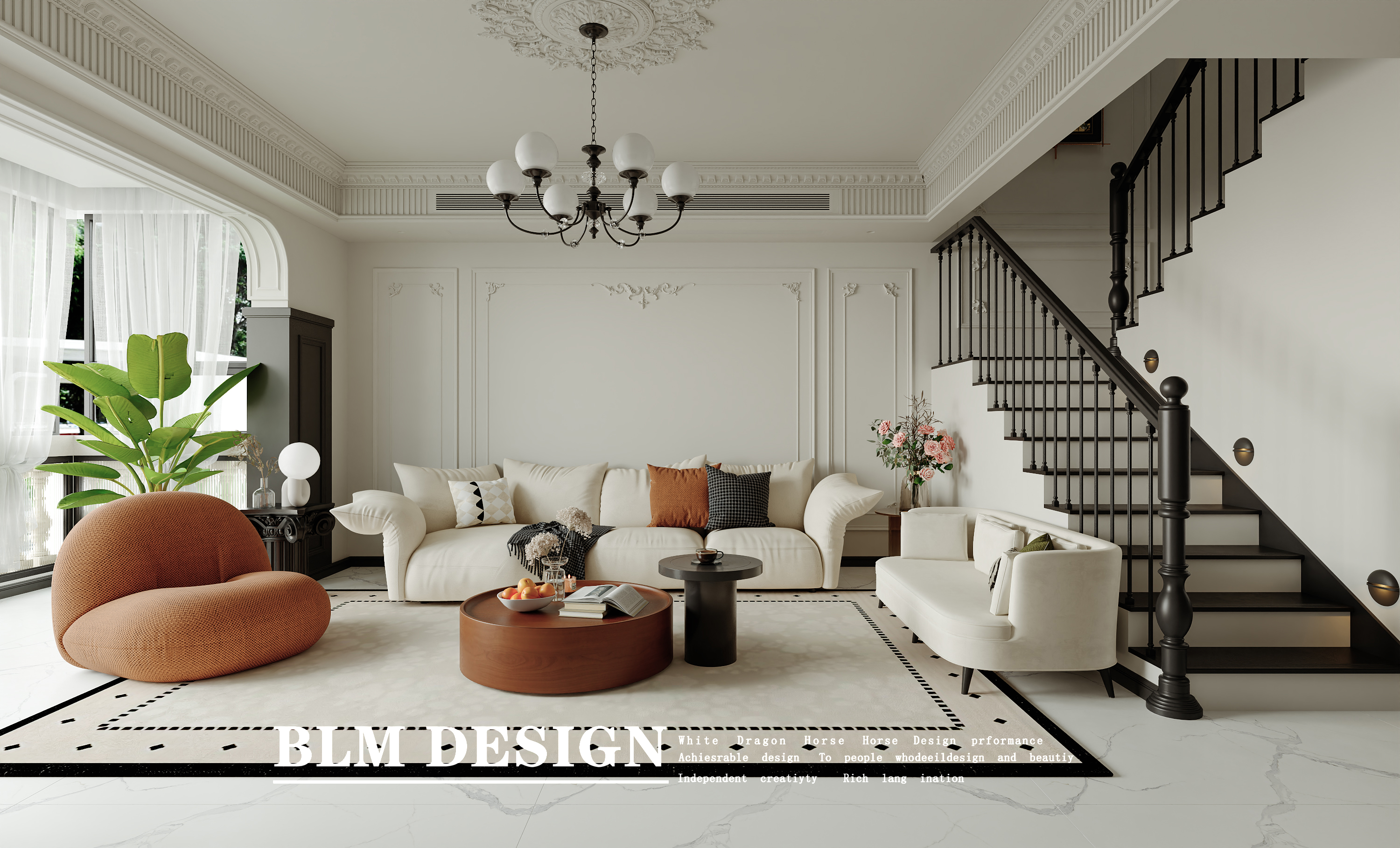 法式设计案例分享—白龙马效果图-8
