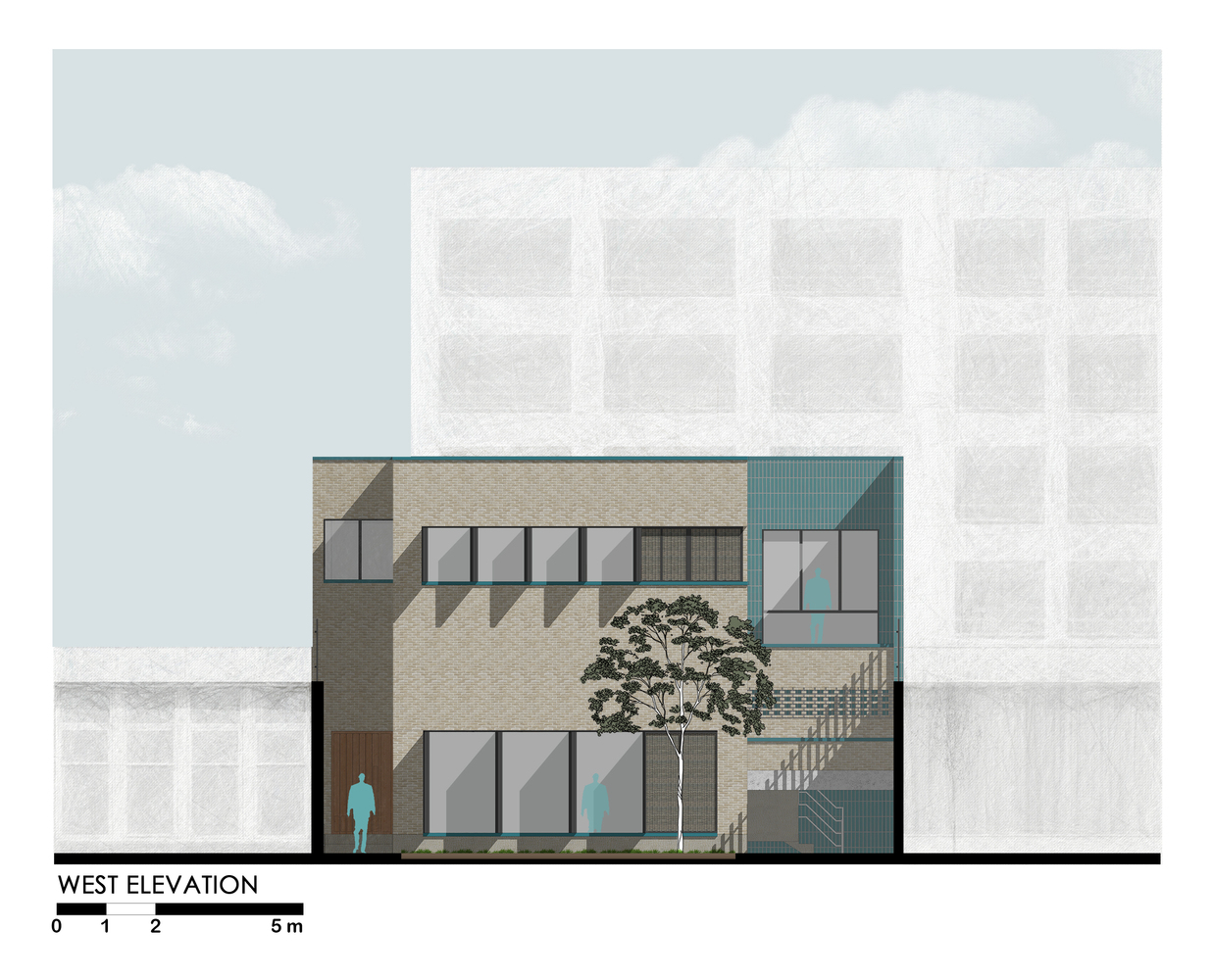 蓝院住宅的简约魅力-21