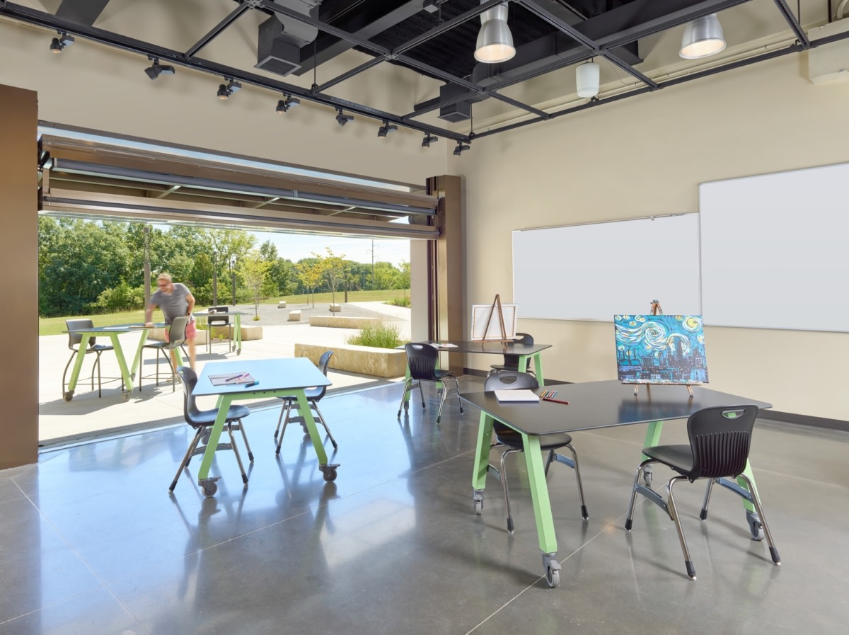 瓦尔登中学丨美国堪萨斯城丨Hollis + Miller Architects-11