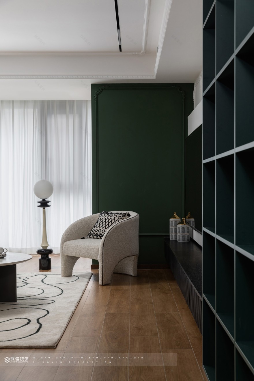 230 平美式混搭之家丨琢信装饰-16