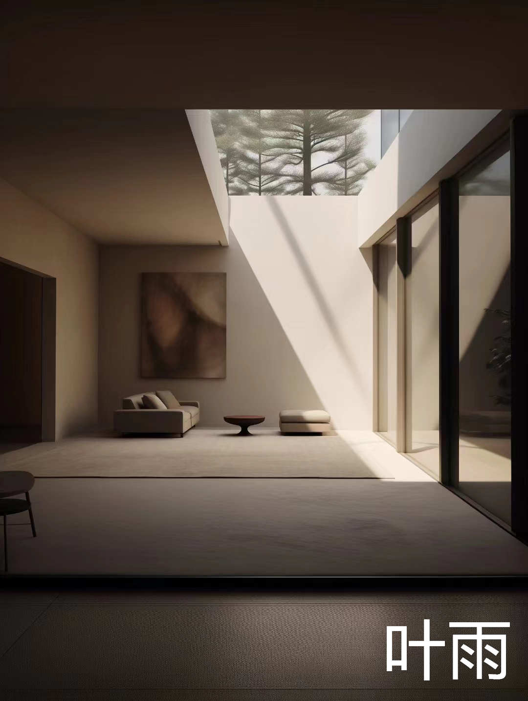 别墅装修/空间的安静-4