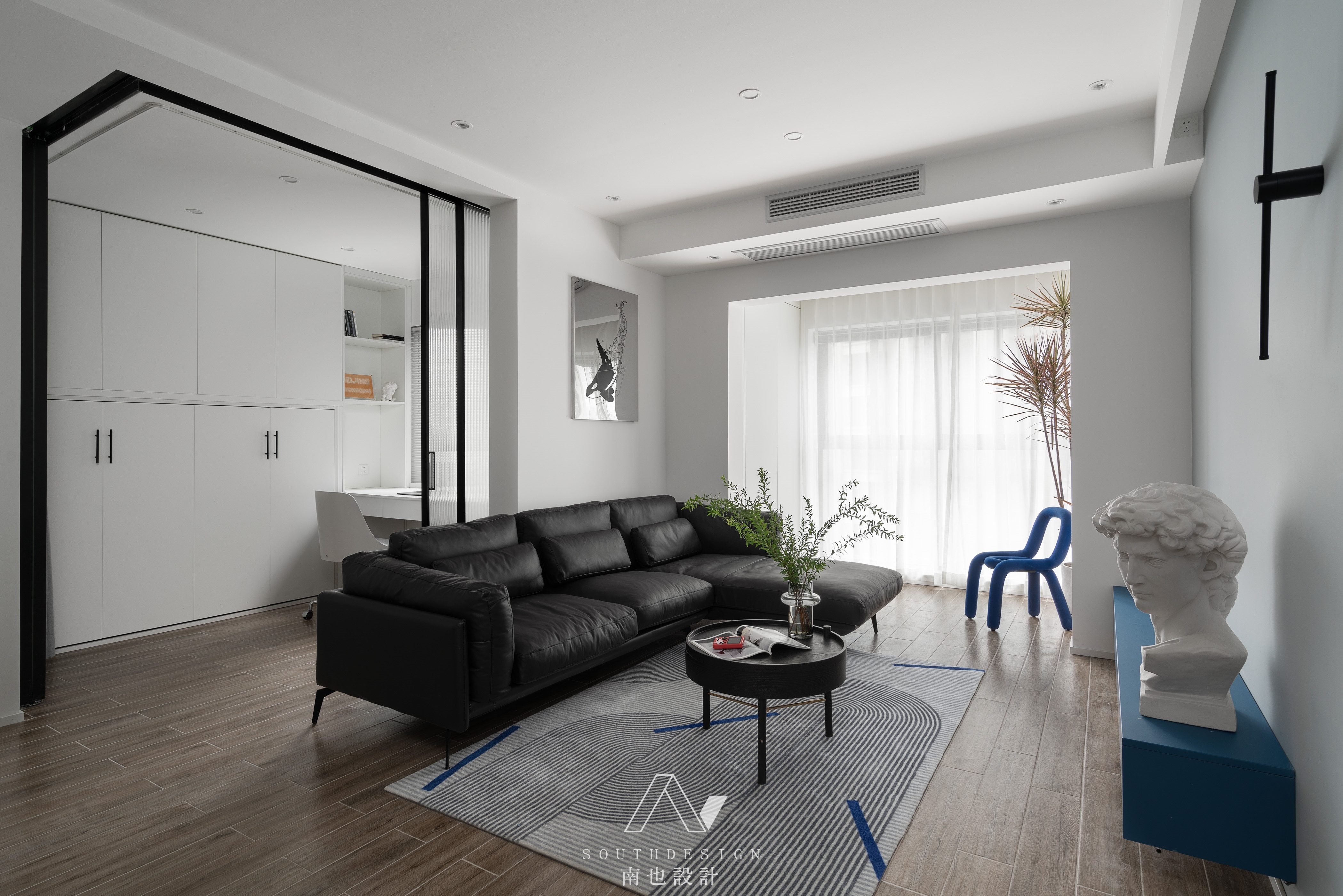 重庆南岸 90 后独居蓝调之家丨中国重庆丨冯青瓦-42