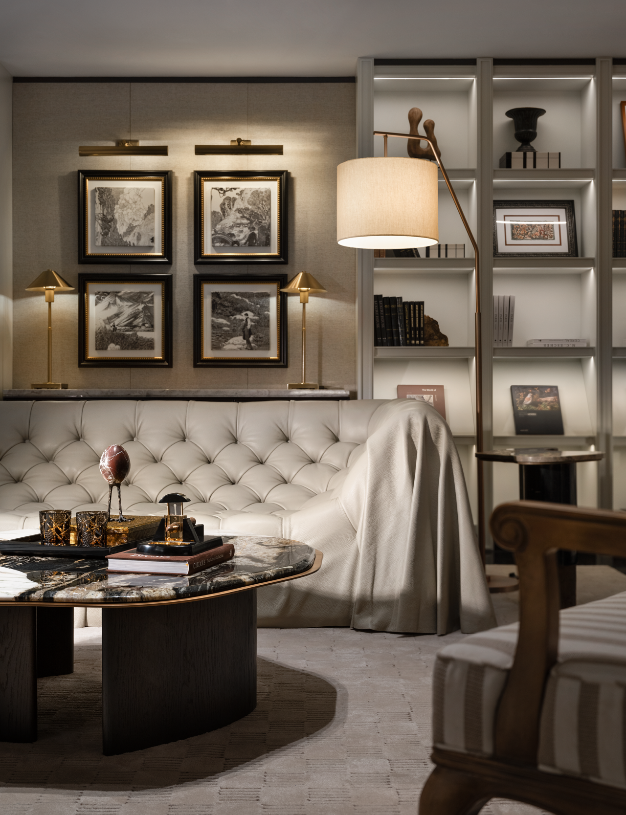 绿城·云栖玫瑰园480㎡样板房丨中国嘉兴丨硬装LYZD李益中设计,软装SIA室内空间设计-33