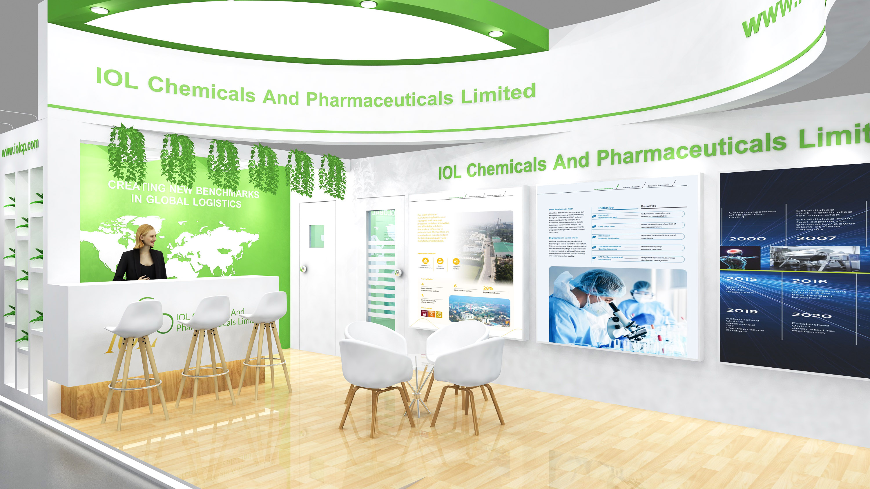 IOL 11X6M STALL DESIGN IN DELHI-6