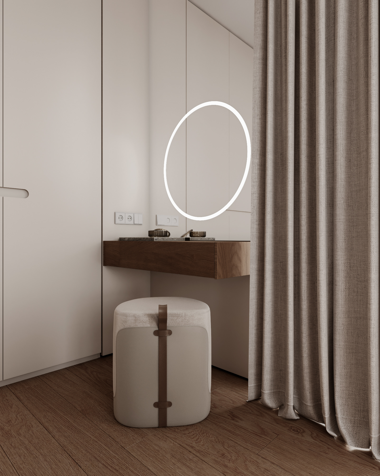 平静色彩的家庭公寓丨乌克兰丨Bodes studio-31