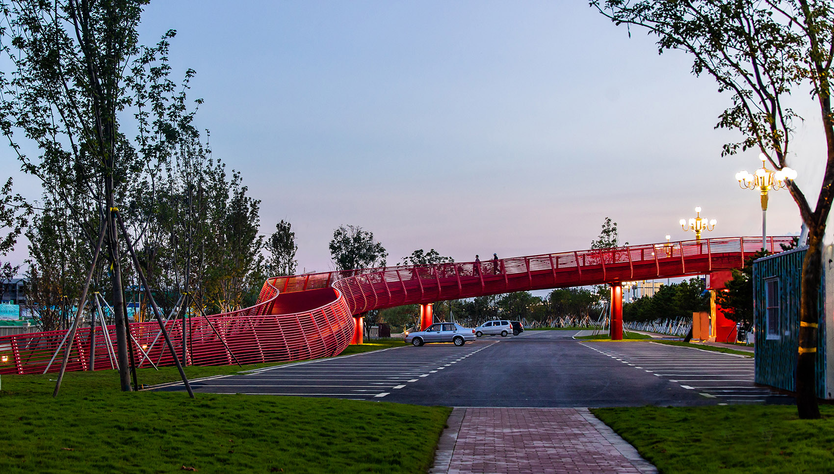 梅河口浪漫花海公园丨中国吉林丨麦田景观-80