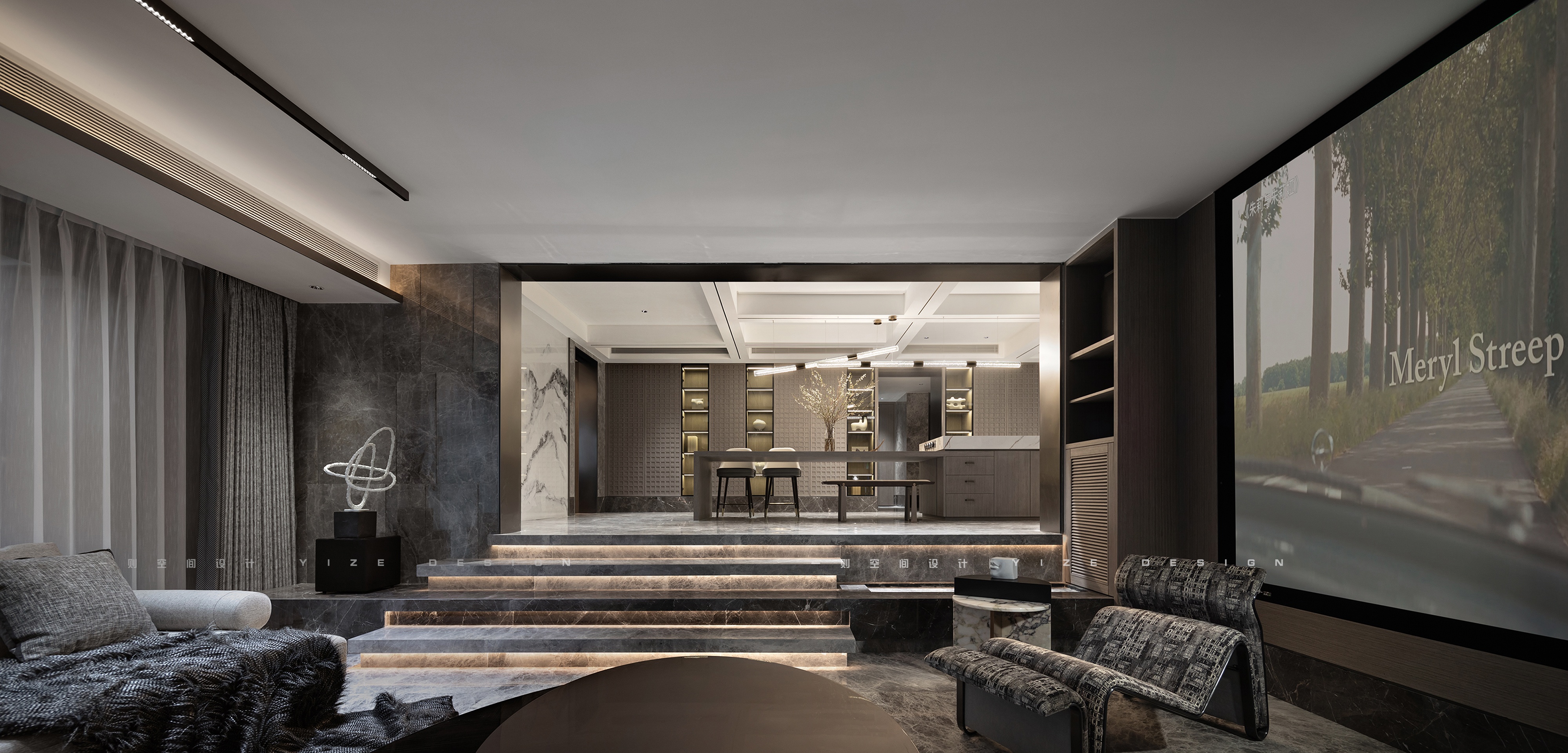 杭州别墅现代中式设计丨中国杭州丨赵艺哲设计工作室-65