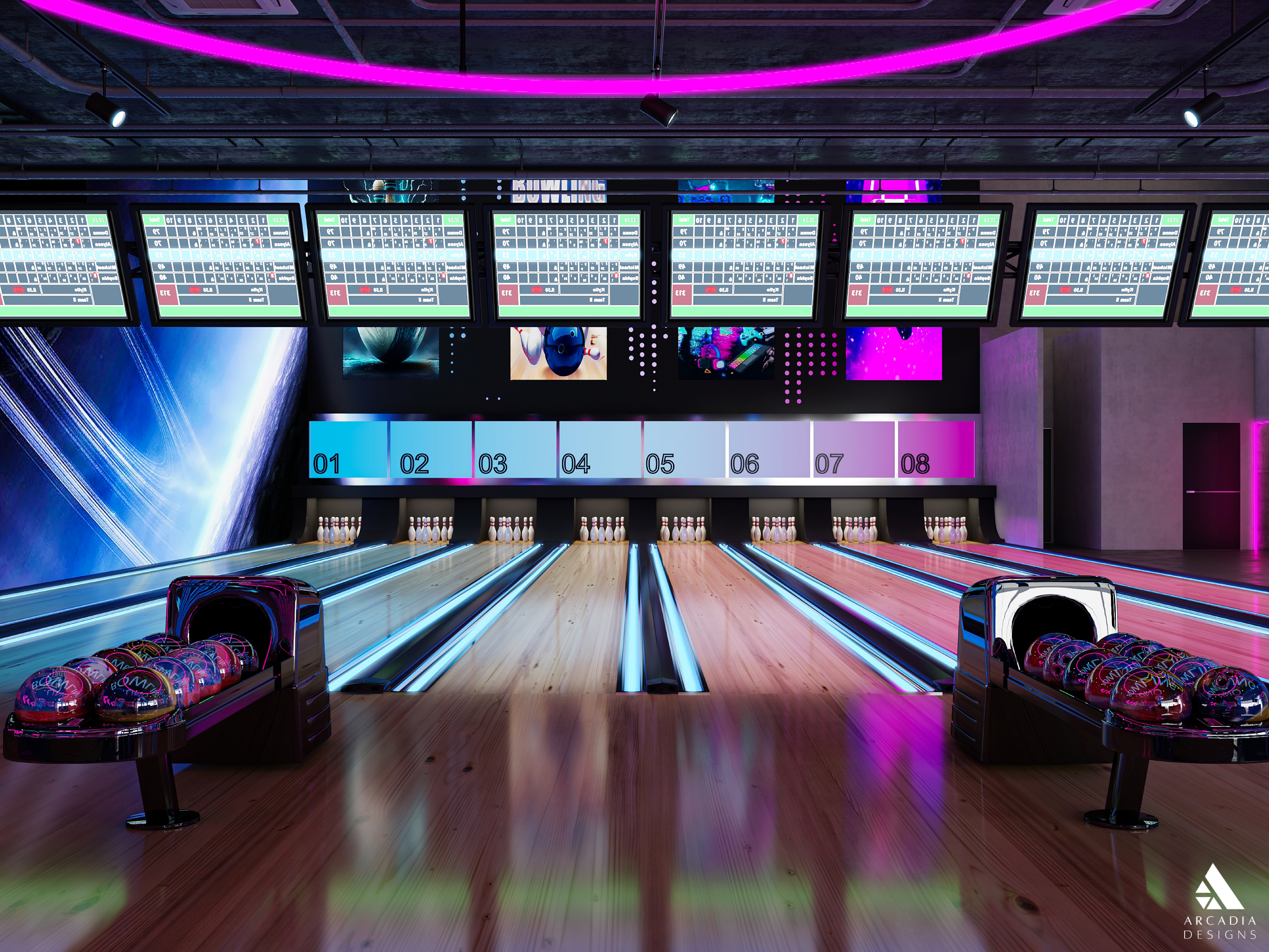 Arcade & Bowling Center-0