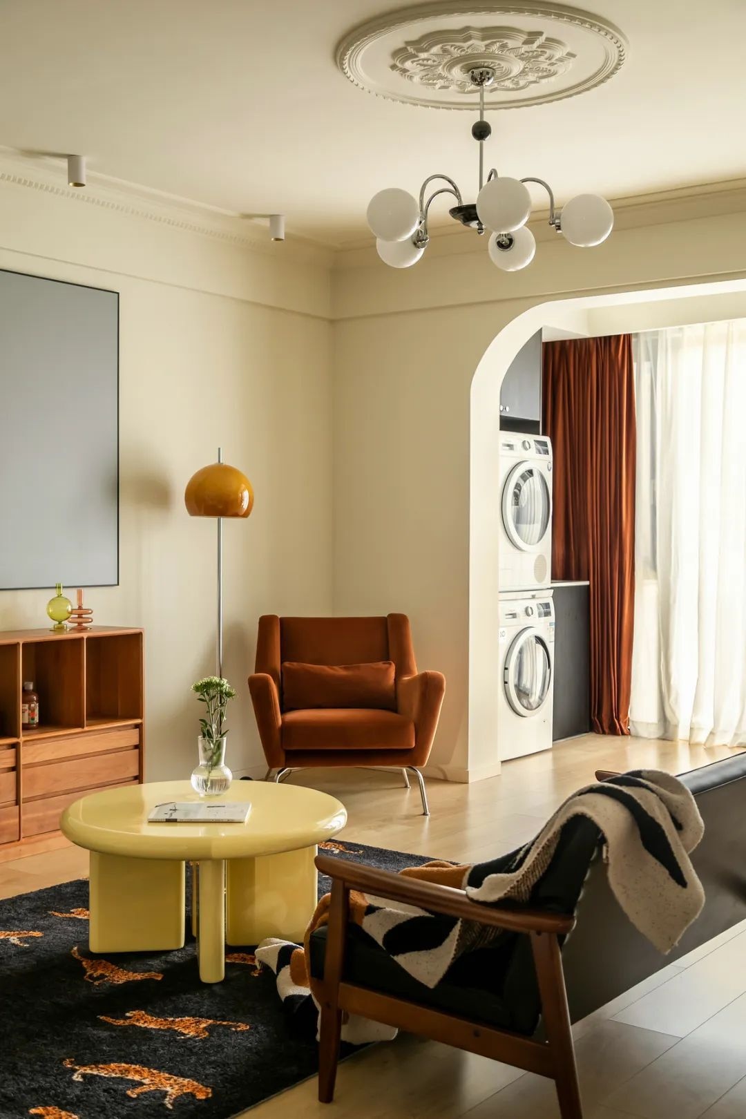 上海复古法式亲子住宅丨中国上海丨Vicky-36