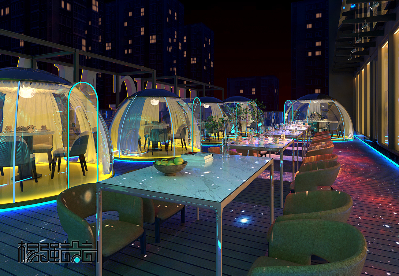 湖南菜馆-商场店设计-15