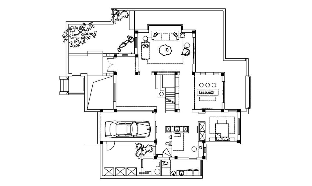 武汉中国院子简约风独栋别墅 | 程小东的留白艺术-39
