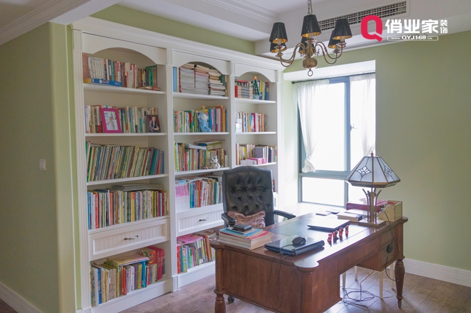 重庆绿地翠谷169平|跃层|美式风格|实景案例图-23