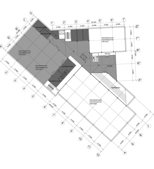 俄罗斯国立社会大学学生体育综合体丨俄罗斯莫斯科丨Yuri Vissarionov建筑事务所-53