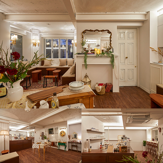 欧式风情的 21 平米咖啡厅设计-1