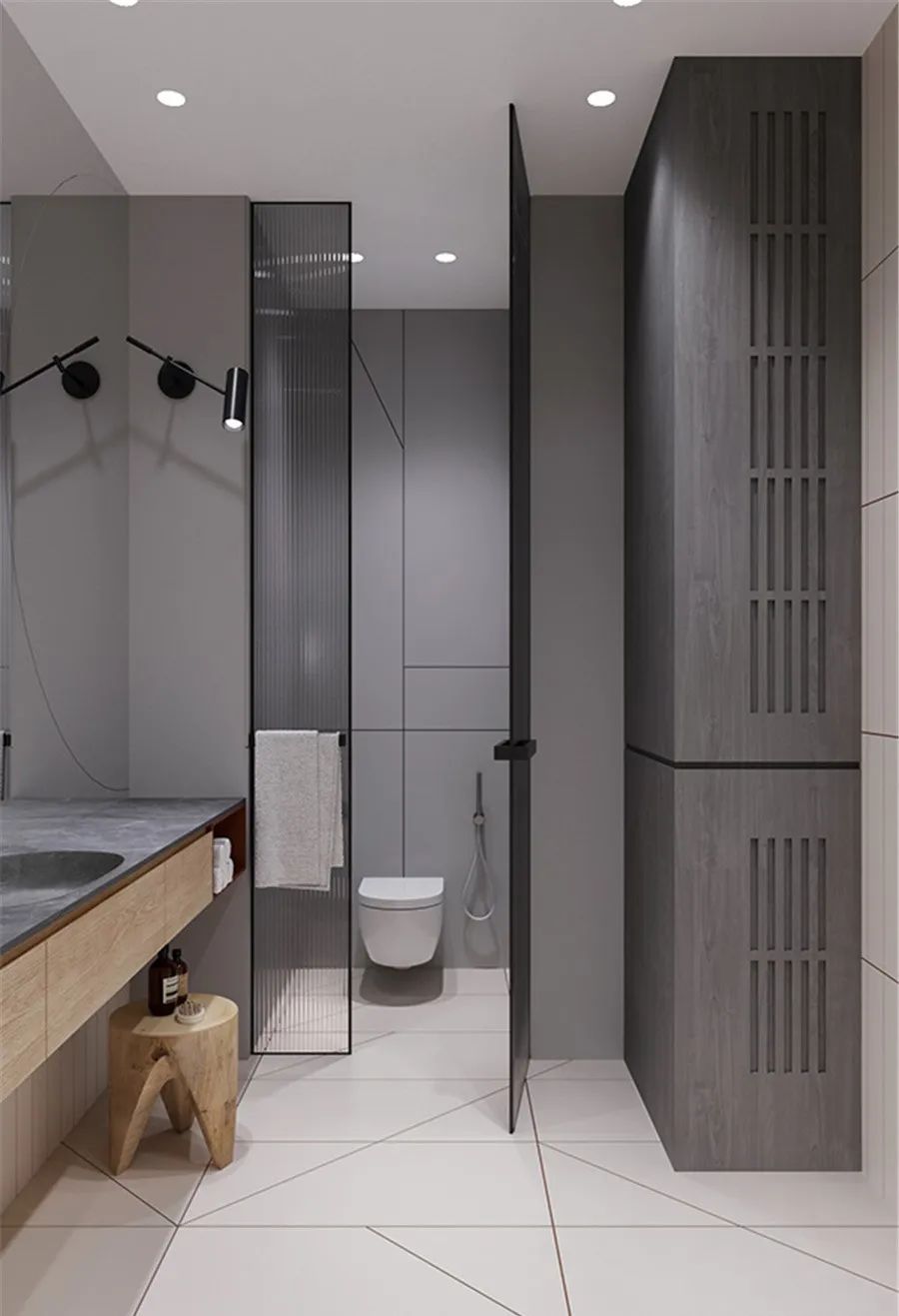 美学 | 70㎡小公寓，简约风出圈~-80