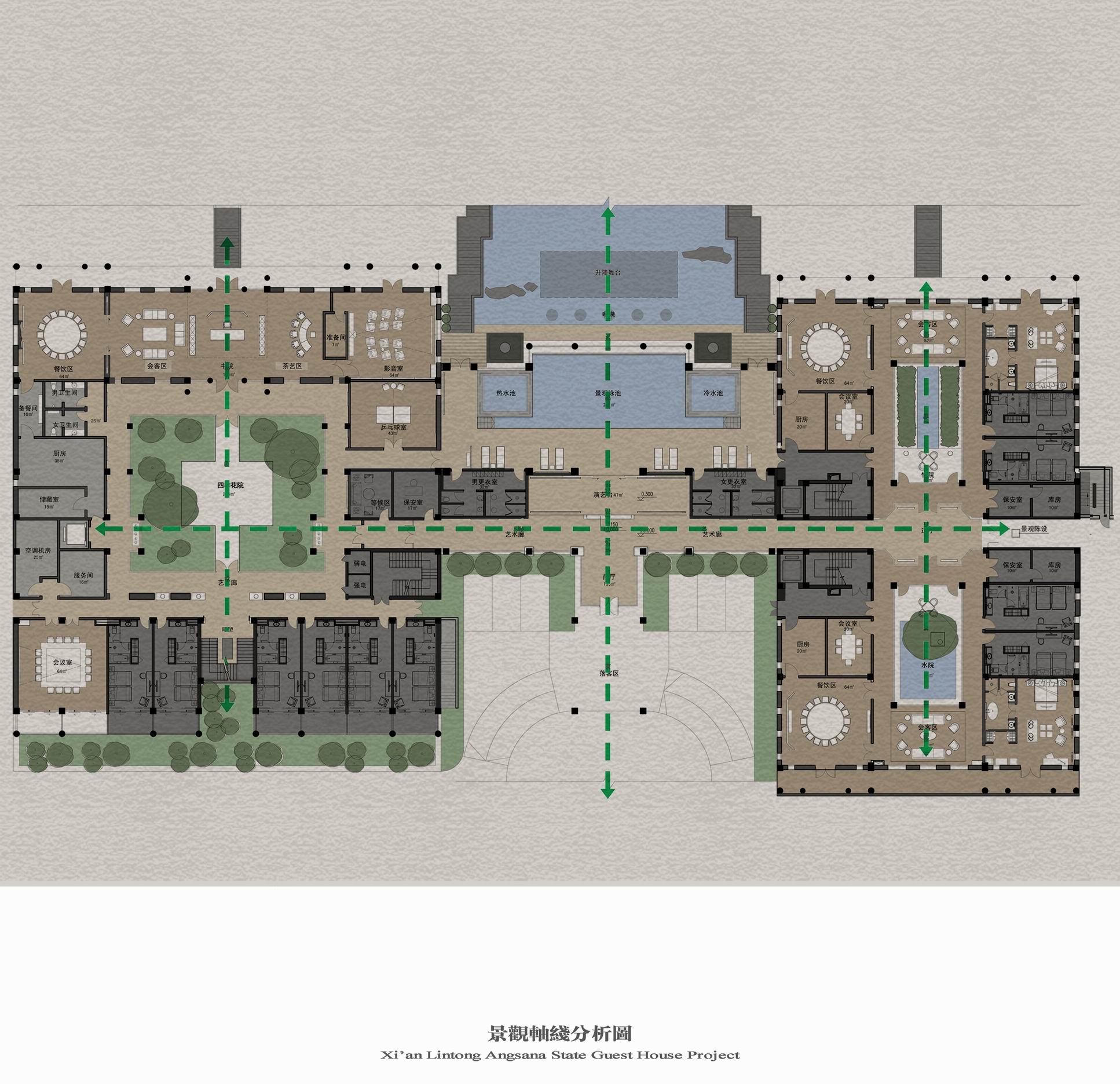 西安临潼悦椿温泉酒店国宾馆正式方案图册-10