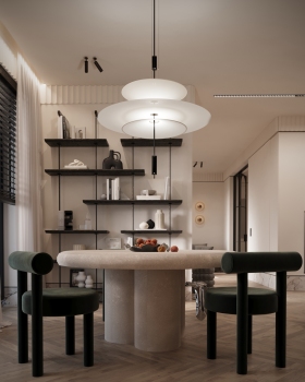 绿色公寓丨marta_renderuje