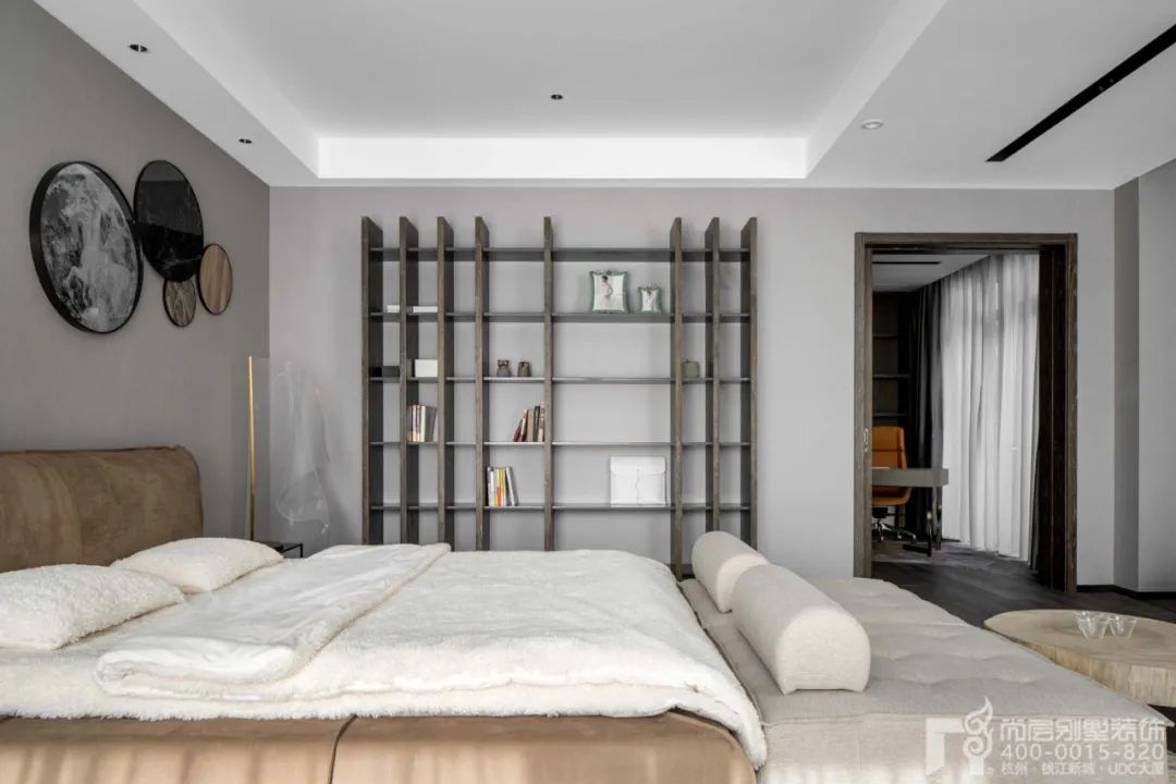 高级灰调打造 550㎡私宅丨中国杭州丨尚层别墅装饰-40