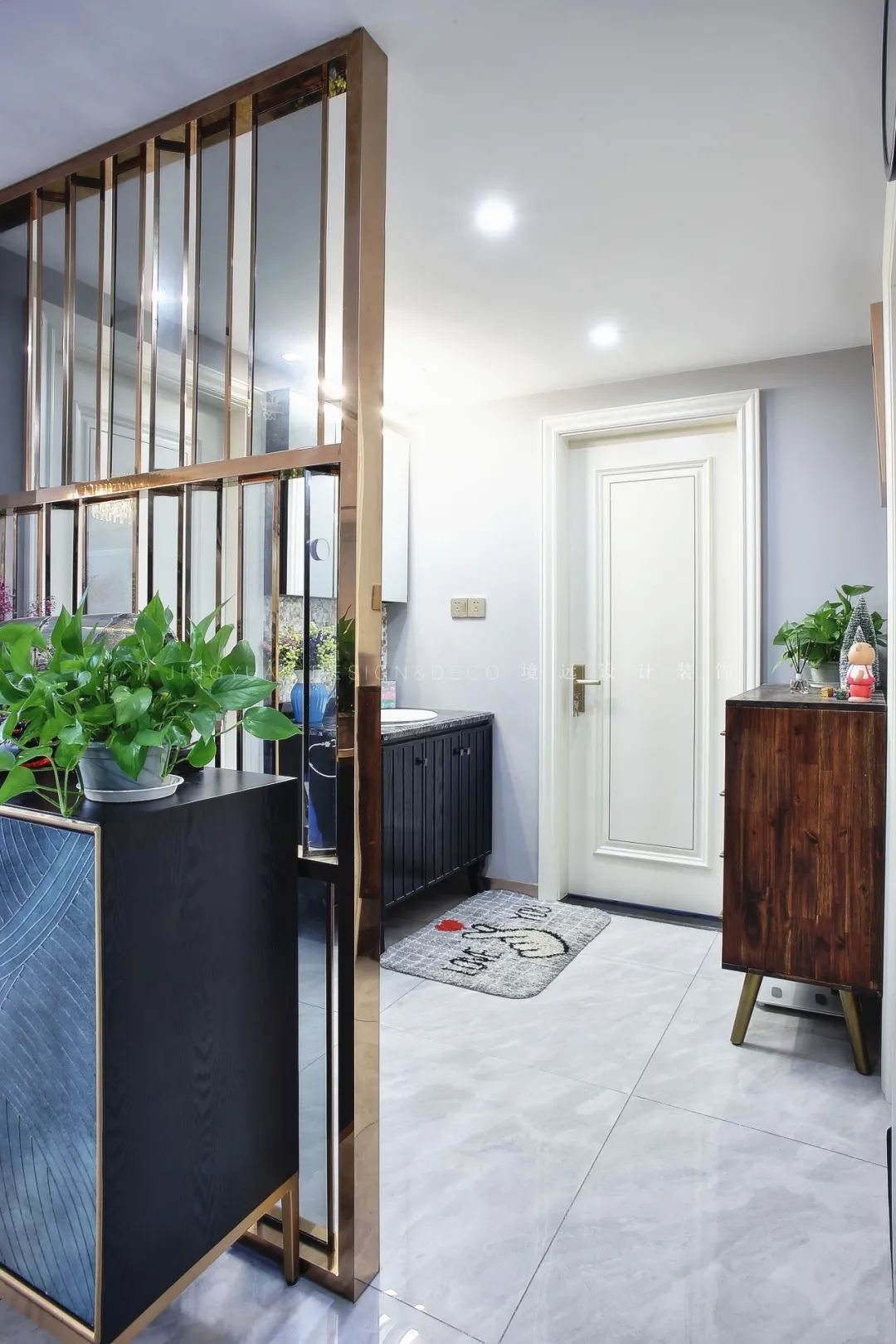 境远装饰 | 150㎡轻奢风,浓浓的艺术气息-54