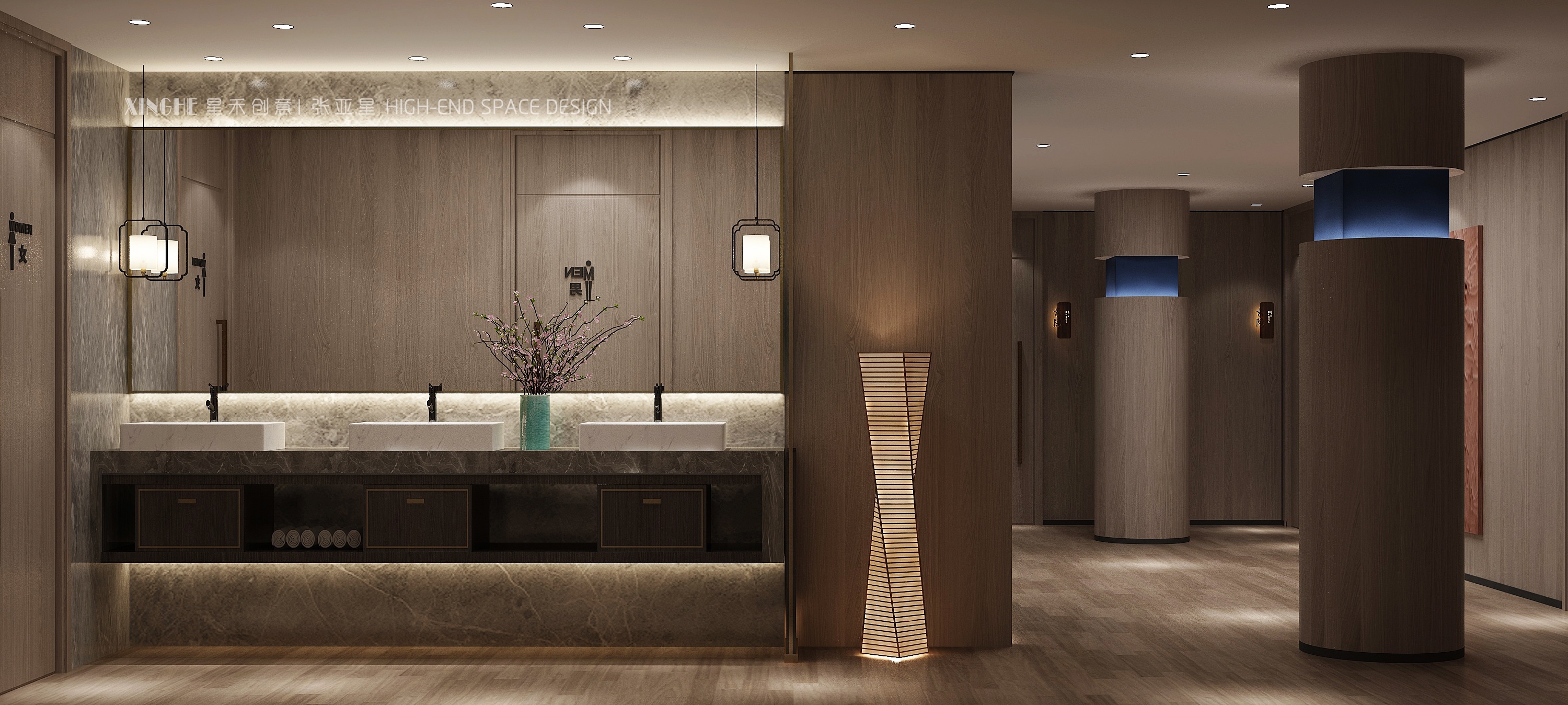 海盛码头餐饮会所丨中国淄博丨星禾创意空间设计-9