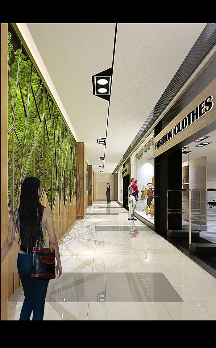 温州世贸中心大厦商场-3