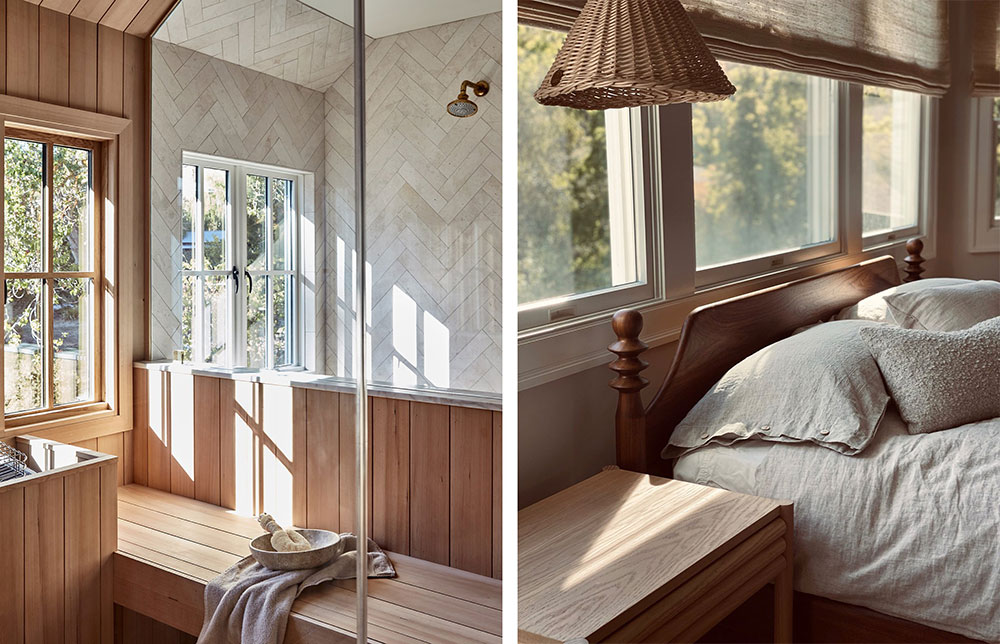 加利福尼亚一座乡村住宅设计中天然材料的优雅-21