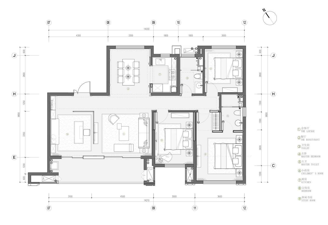 长乐阳光城蓝光·璟月样板间-28