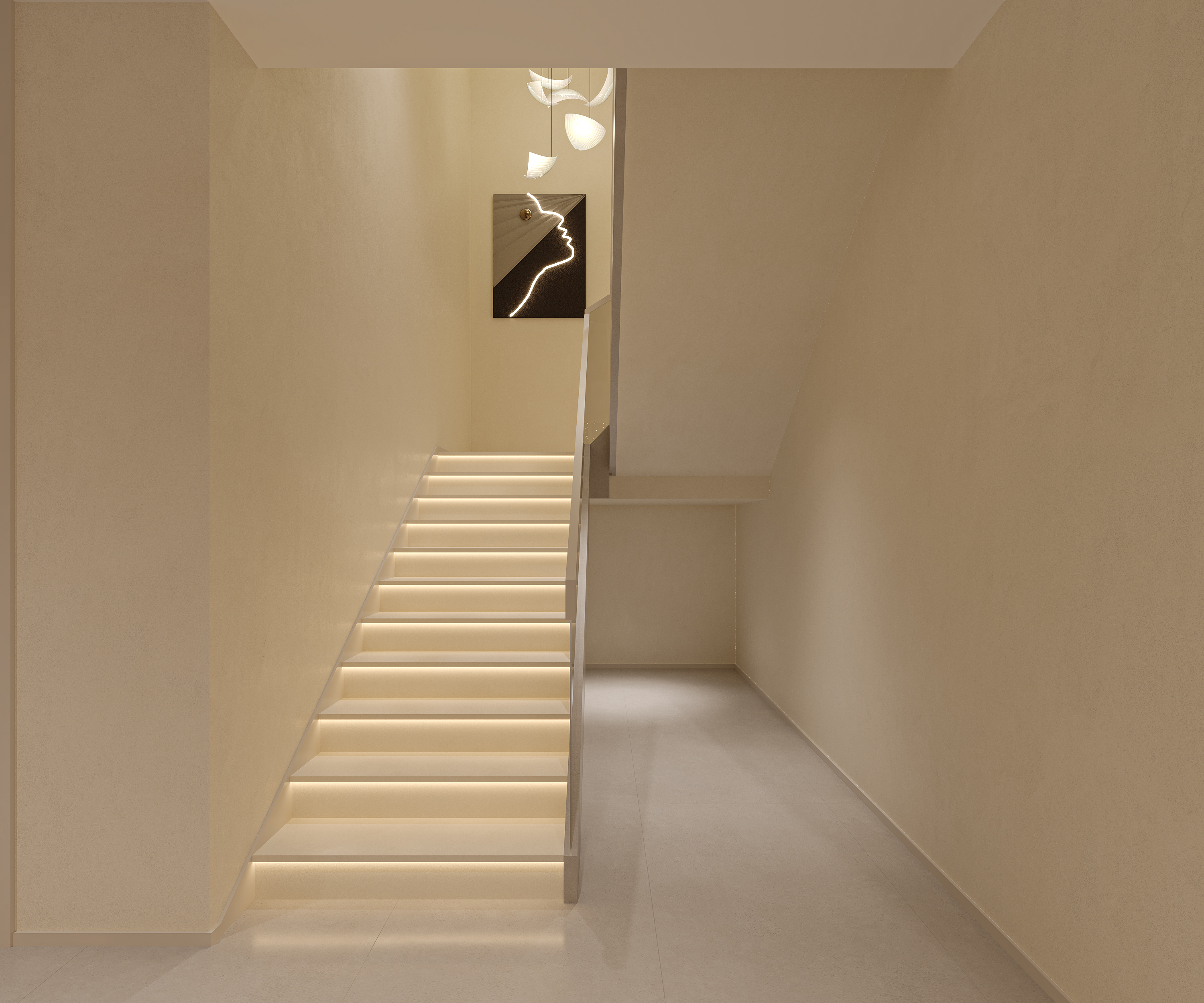 奶油侘寂风-效果图-合肥锦轩设计-17